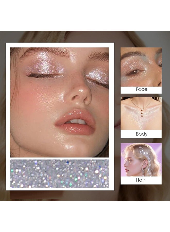 چولي ستار بريق ستيك ، لامع وطويل الأمد ، ظلال عيون للشعر ، بريق للجسم ، حفلة موسيقية مغني ، مهرجان هذيان موسيقى ، مكياج بريق ستيك وجل بريق للوجه للنساء والرجال #06 - Image 3