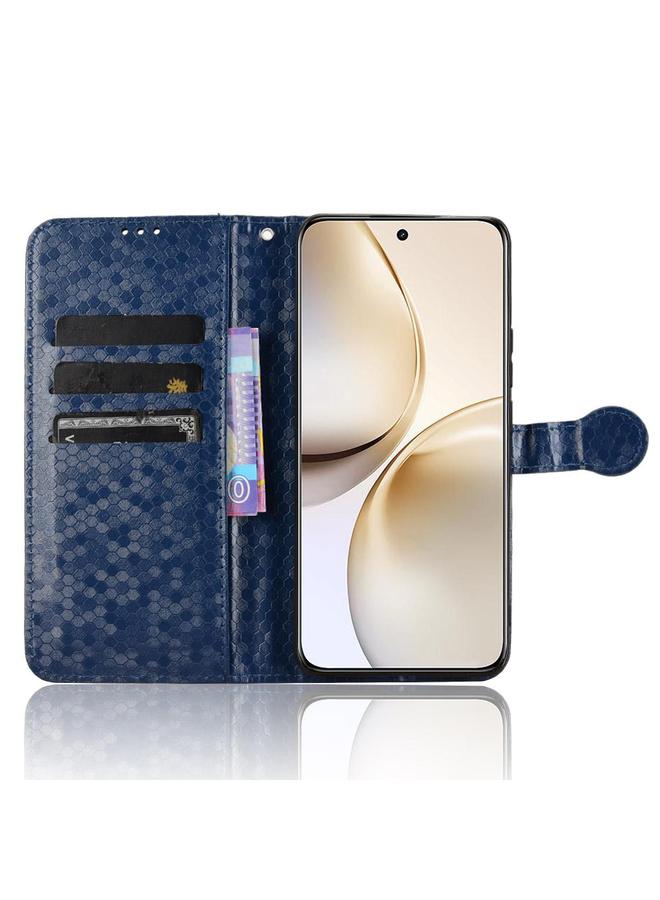 S-TOP Case For Realme 14 Pro+ Honeycomb Dot Texture Leather Phone Case - Image 4
