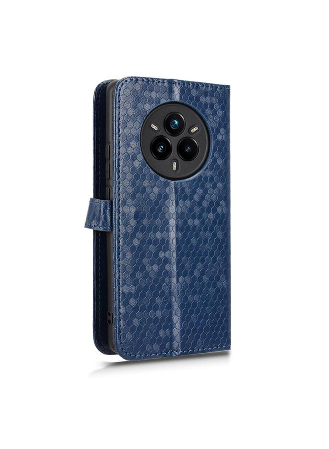S-TOP Case For Realme 14 Pro+ Honeycomb Dot Texture Leather Phone Case - Image 3