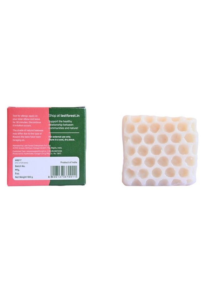 Last Forest Artisanal Handcrafted Handmade Natural Honeycomb Beeswax Soap Jasmine 100G 100% Natural Ingredients Moisturizing Natural Beeswax Bathing Soap For Men And Women - Image 5