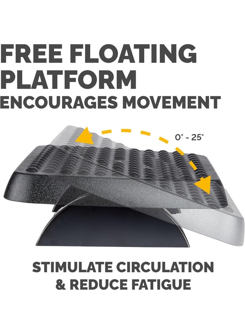 Fellowes Fellowes 48121 Standard Foot Rest, Graphite  - Image 1