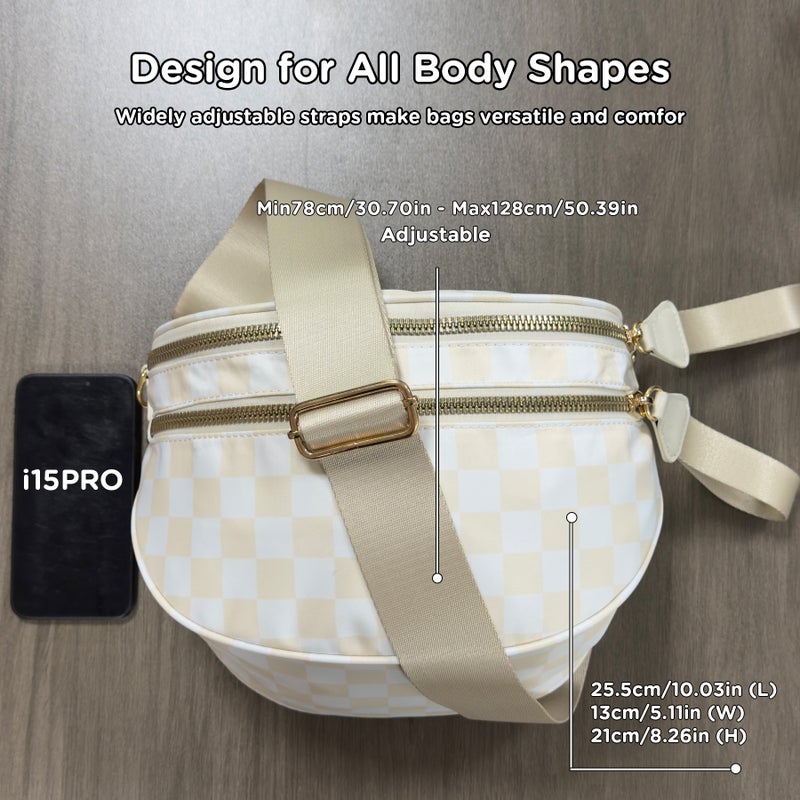 In-Stock Women'S New Trendy Fashion Versatile Oxford Cloth Nylon Large Capacity Shell Bag Lightweight Crossbody Bag - Image 4