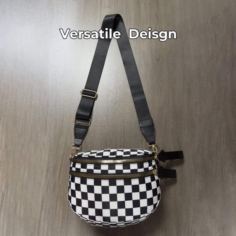 In-Stock Women'S New Trendy Fashion Versatile Oxford Cloth Nylon Large Capacity Shell Bag Lightweight Crossbody Bag - Image 3