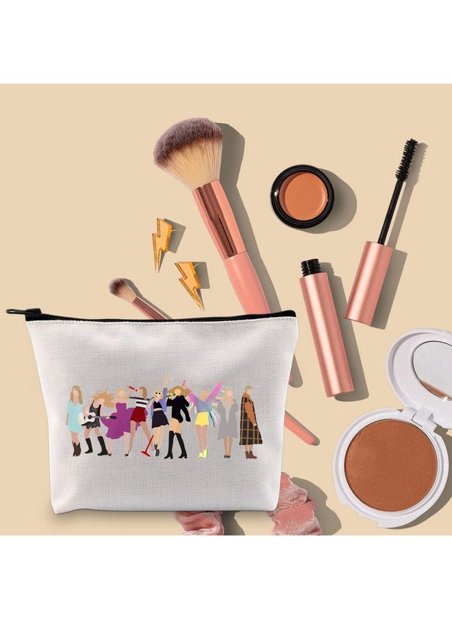 TOBGBE Album Inspired Gift Let Us Enjoy Sing Song Makeup Bag Singer'S Merchandise Music Lover Gift (Sing Happier Bag)  - Image 3