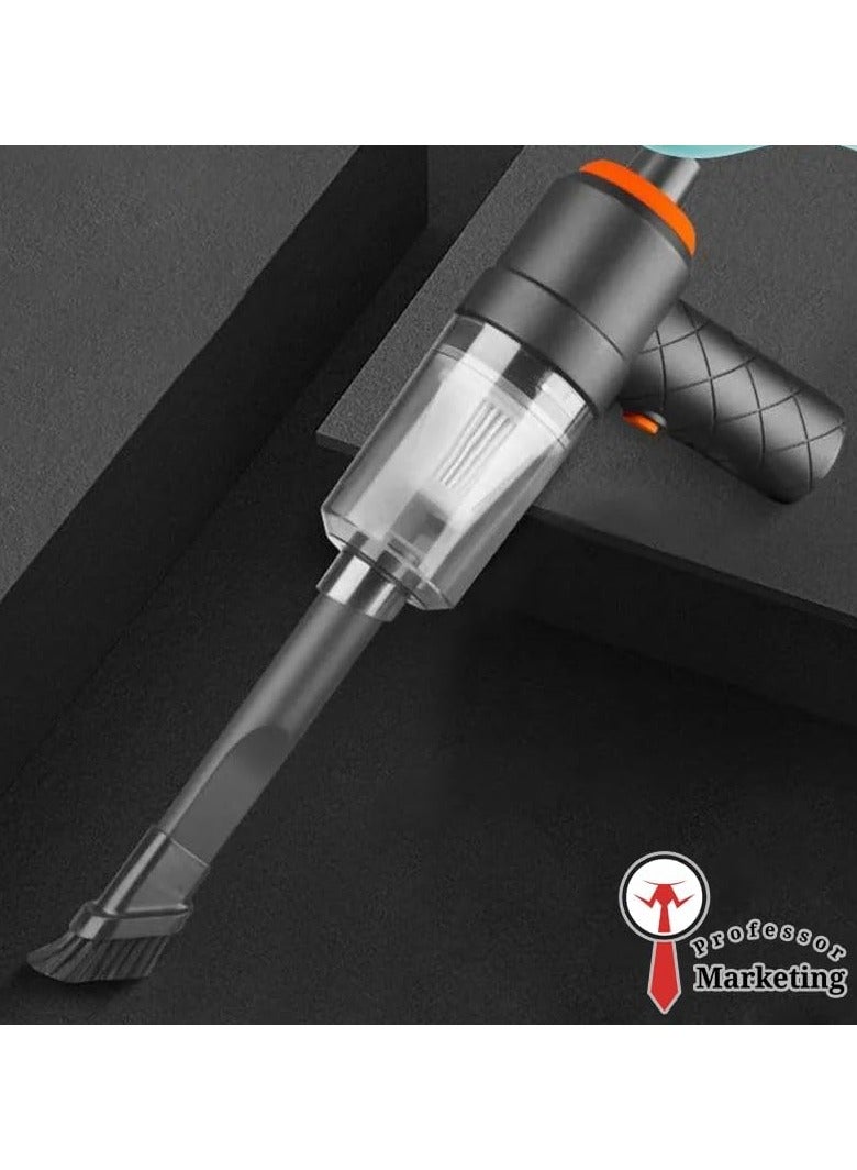 hanso Portable Car Vacuum Cleaner, 2 in 1 Handheld Vacuum Cleaner, Portable Mini Vacuum Cleaner for Home and Car: Multi-Use Cleaning Companion - Image 5