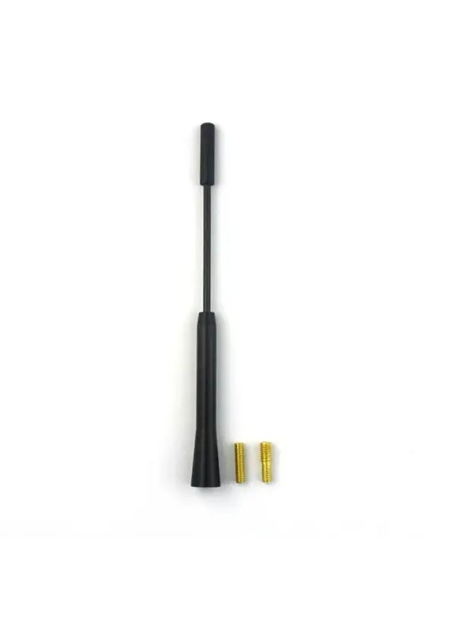 Silvery Aluminum Car Antenna AM FM Signal Booster For Enhanced Reception Clear Calls - Image 5