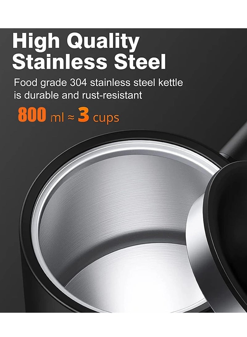 BARISTA Electric Stainless Steel Gooseneck Kettle for Pour-over Coffee & Tea, 1000W Quick Heating, Temp Holding, BPA Free, Auto Shut Off, 0.8L - Image 2