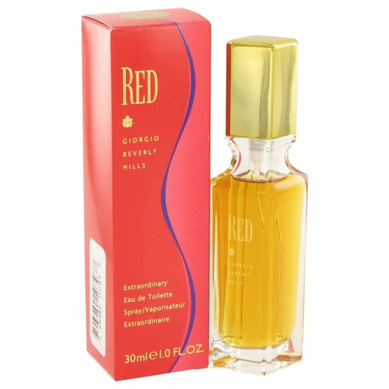 Giorgio Beverly Hills Red for Women Eau De Toilette Spray 1Ounce