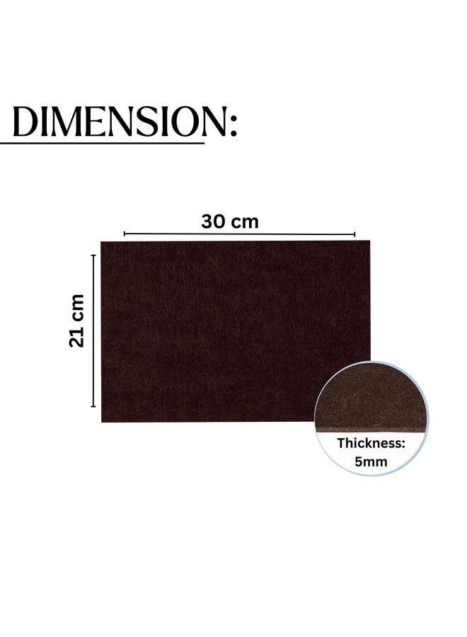 Royalkart Furniture Felt Pads, Non-Slip Self 3M Adhesive Cuttable Felt Heavy Duty Felt Strip for Protecting Hardwood Floors Chair Wall Protector(Pack-1) - Image 2