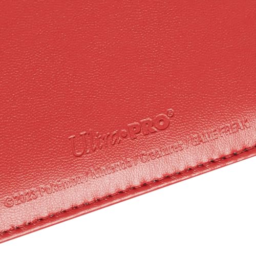Ultra Pro | Pokemon Premium 4-Pocket Snap Binder - Red | Trading Card Accessory - Image 3