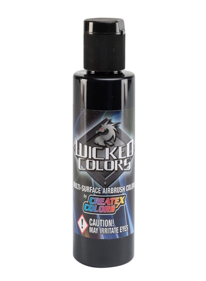 ويكيد كولرز ألوان رائعة، بخاخ هواء Wicked Airbrush، 2 أونصة، أسود غامق - Image 1