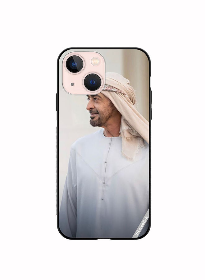 VR CREATIVE Protective Case Cover For Apple iPhone 14 Plus Sheikh Mohamed Bin Zayed Al Nahyan Design Multicolour - Image 1