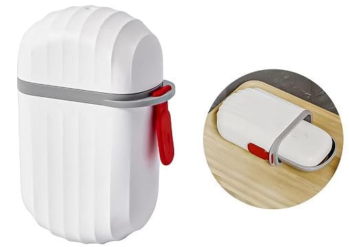 Kettlekane Pack of 1 Travel Soap Container with Lid, Portable Leak-Proof Soap Box for Bathroom Outdoors Travel, Case Holder for Soap (Multi Colour) (1) - Image 1