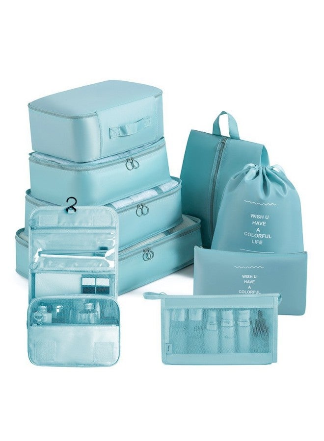 Travel Storage Bag Seven Or Eight Piece Storage Bag Waterproof Oxford Cloth Business Trip Makeup And Toiletry Storage Set
