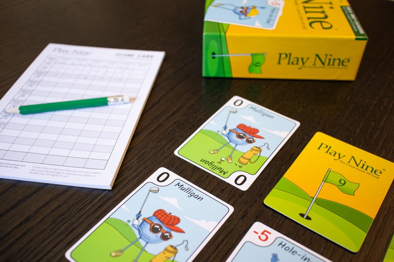 PLAY NINE - The Card Game for Families,Best Strategy Game For Couples, Fun Game Night Kids, Teens and Adults, The Perfect Golf Gift - Image 3