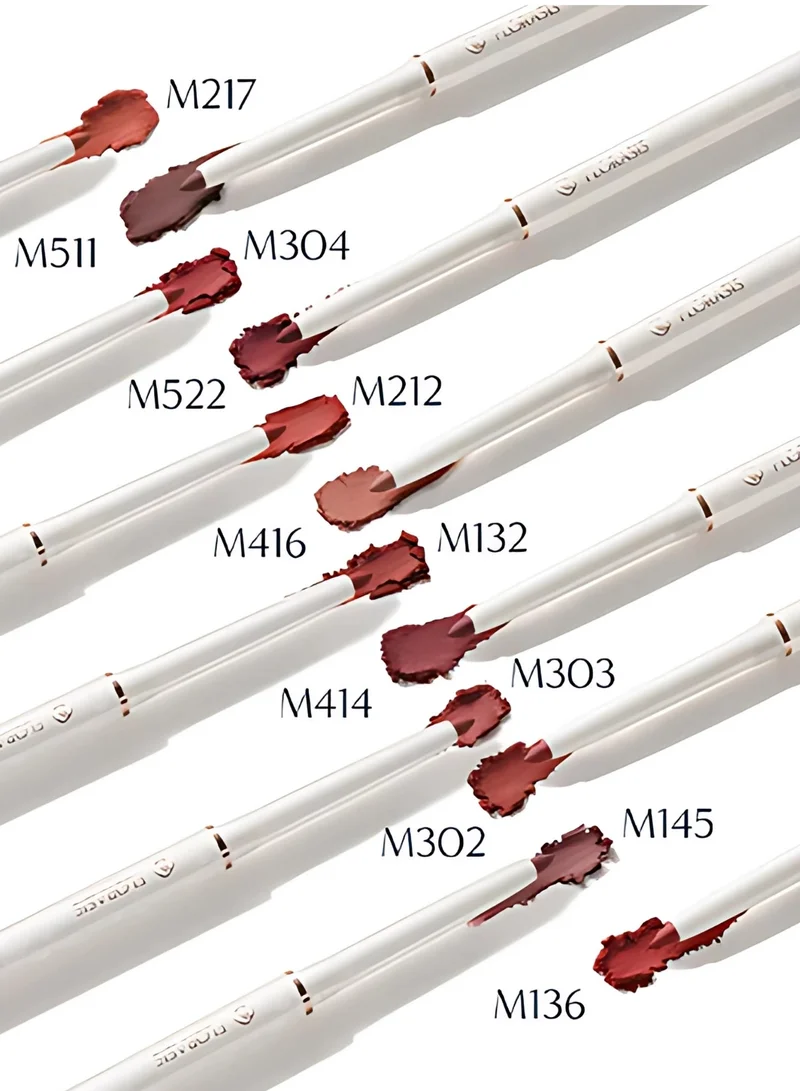 Florasis FLORASIS Blooming Rouge Smooth Precision Lip Liner M511 Deep Burgundy