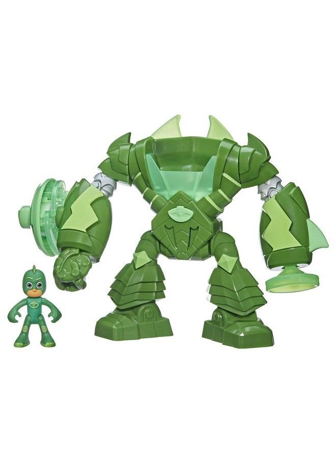 Generic - Robogekko Preschool Toy With Lights And Sounds For Kids Ages 3 And Up, Gekko Robot Suit With Gekko Action Figure - Image 1