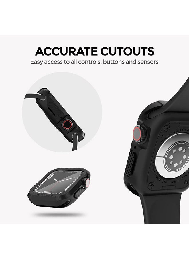 O Ozone - Matte Watch Cover for Apple Watch Ultra 49mm Case with Screen Protector (Pack of 6) Protective cover 360 Protection Shockproof Design - Multi Color - Image 1
