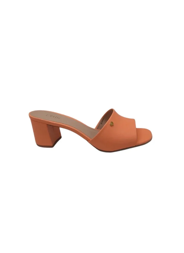 FYOR Block Low Heel Sandal