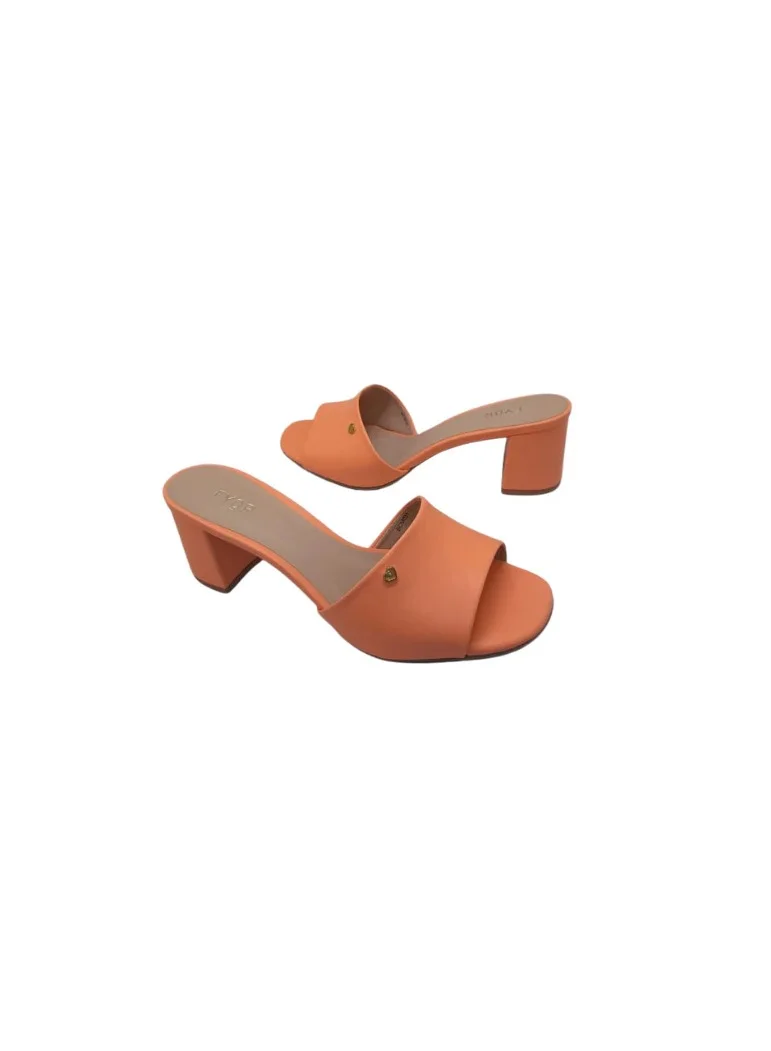 FYOR Block Low Heel Sandal