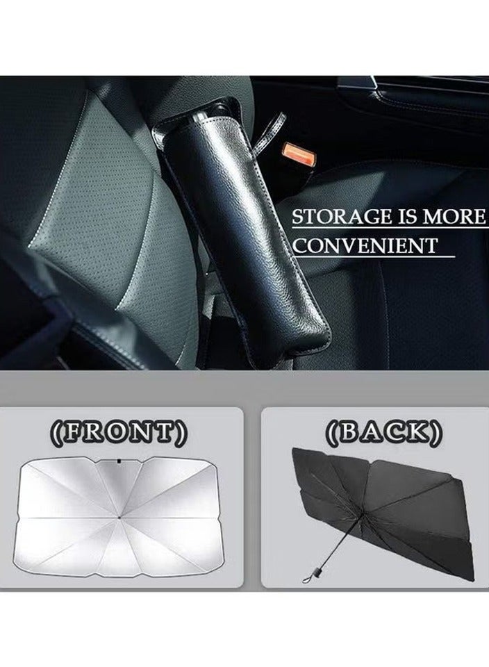 XiuWoo Foldable car windshield sunshade 142*78cm - Image 4