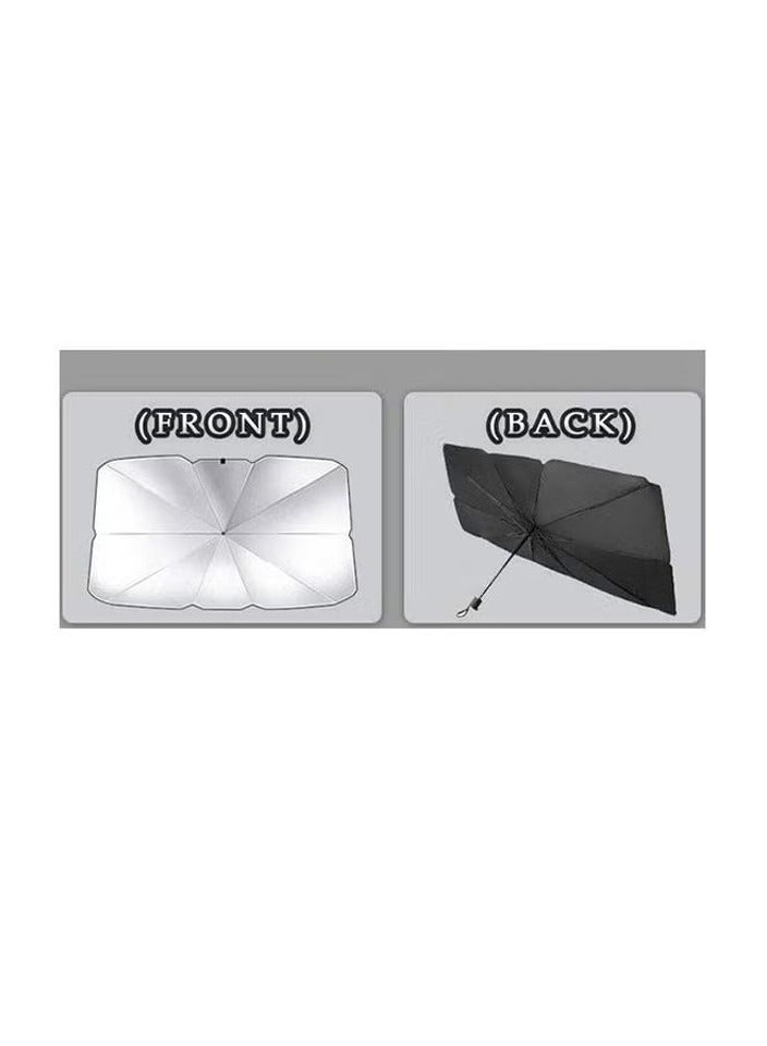 XiuWoo Foldable car windshield sunshade 142*78cm - Image 5