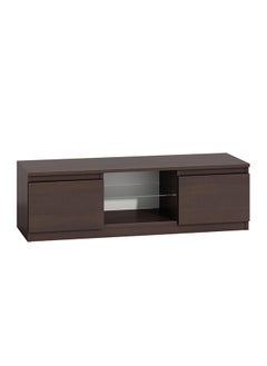 AtoZ Furniture Indigo TV Stand with Storage in Brown Color 