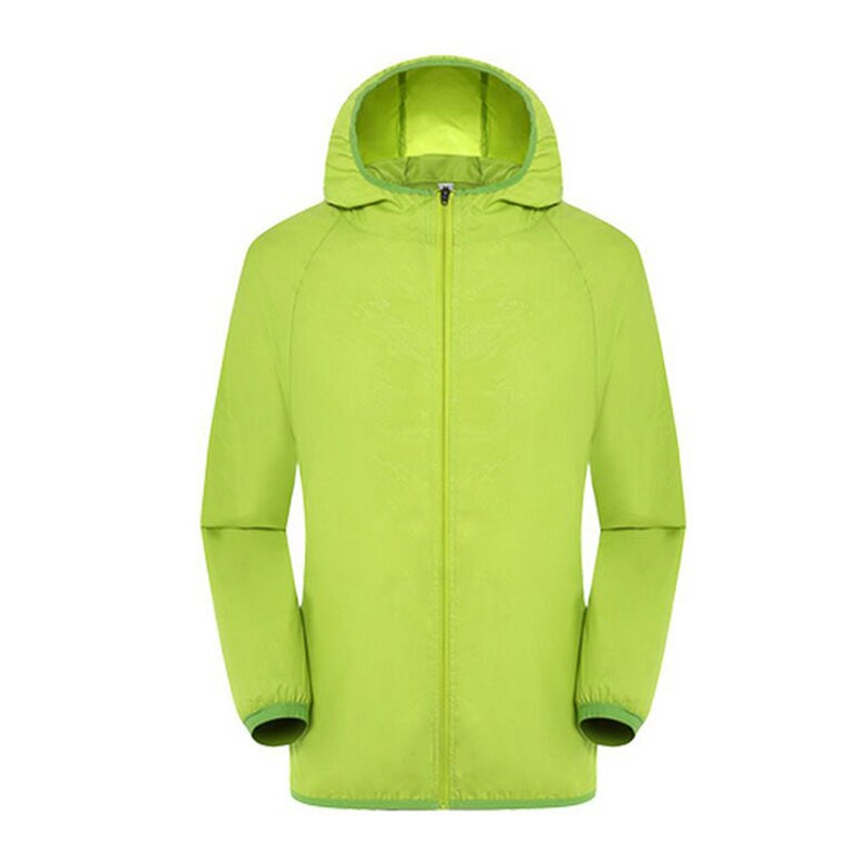 Men Women Sun-Protection Clothing Jackets Quick Dry Waterproof Windbreaker Windproof Ultra-Light Pockets Outdoor Hiking with Storage Bag - Image 5