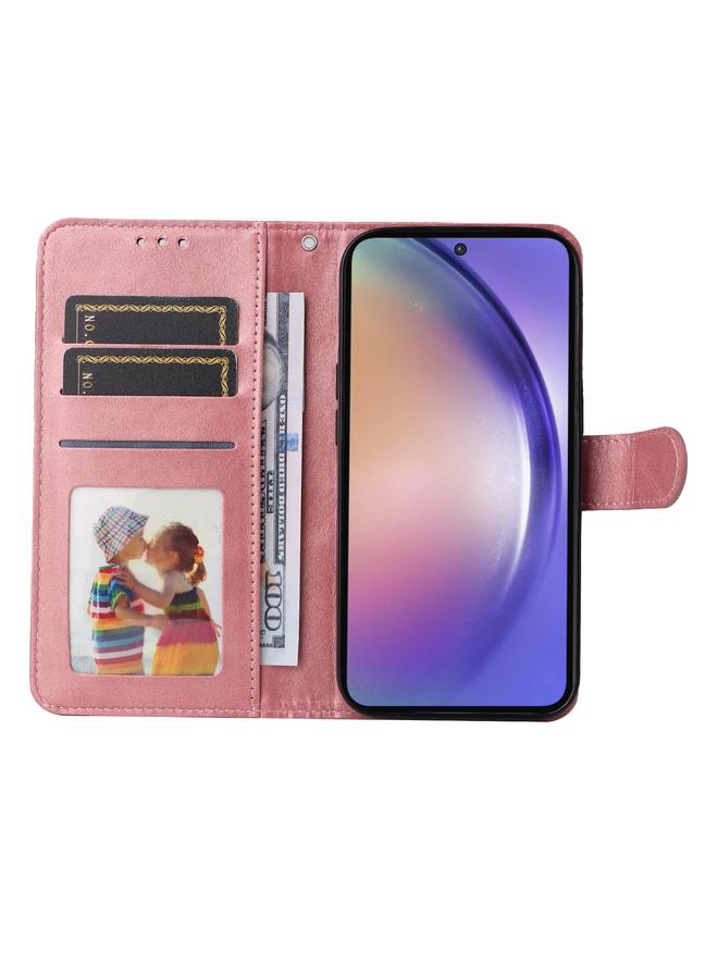 S-TOP Case For Samsung Galaxy A55 Classic Calf Texture Flip Leather Phone Case - Image 4