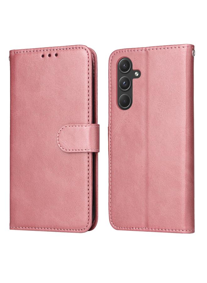 S-TOP Case For Samsung Galaxy A55 Classic Calf Texture Flip Leather Phone Case - Image 1