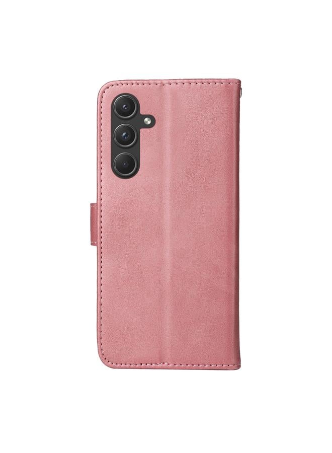 S-TOP Case For Samsung Galaxy A55 Classic Calf Texture Flip Leather Phone Case - Image 3
