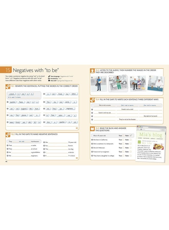 DK English for Everyone: Level 1: Beginner, Practice Book: A Complete Self-Study Program - Image 3