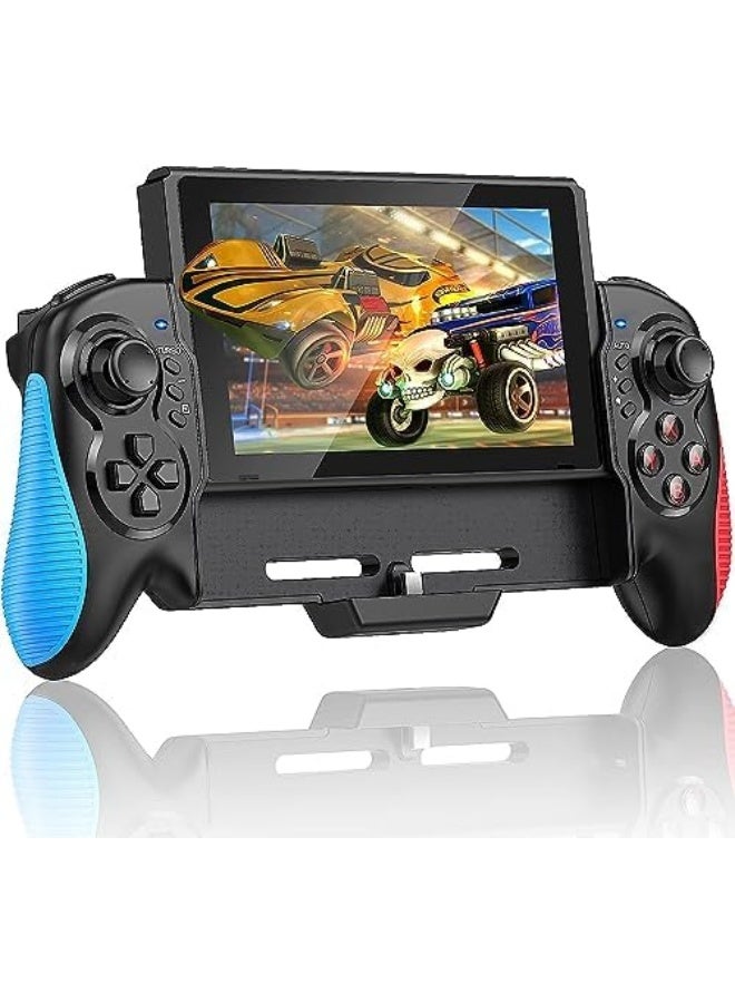 Switch Controller for Nintendo Switch/OLED, One-Piece Joypad Controller Replacement for Nintendo Switch Pro Controller, Switch Remote Suitable for Big Hand Players with Turbo Function - Image 1