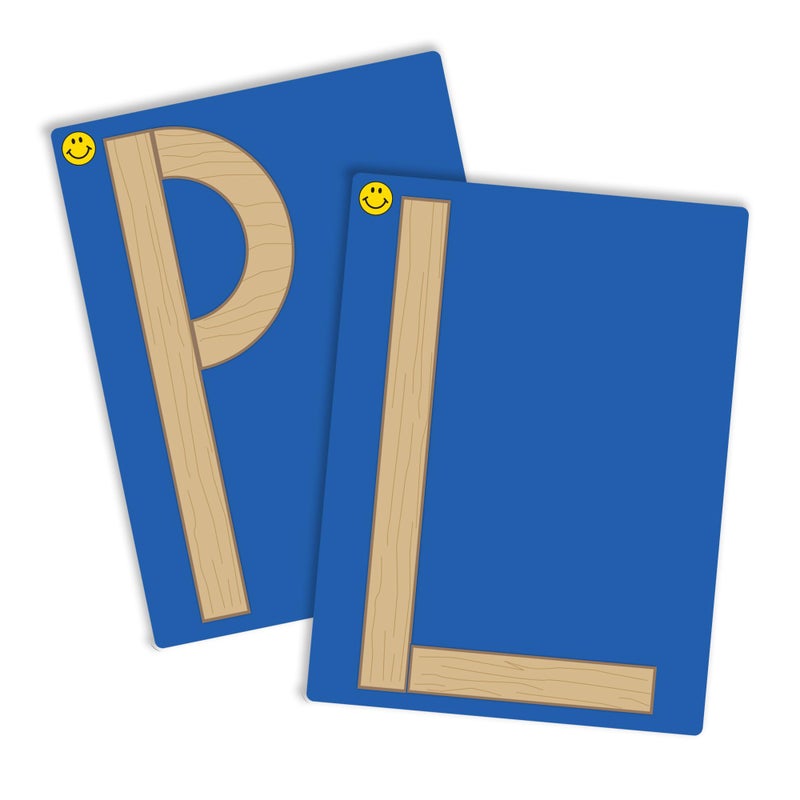 Handwriting Without Tears Learning Without Tears Show Me Magnetic Pieces for Capitals, Age 3+, Pre-K+, Handwriting Without Tears, Hand-on Large Letters, School & Home, Language Arts, Tutoring, Sensory - Image 5