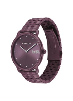 COACH Round Analog Women's Purple Case Watch - 14504298  - Image 2
