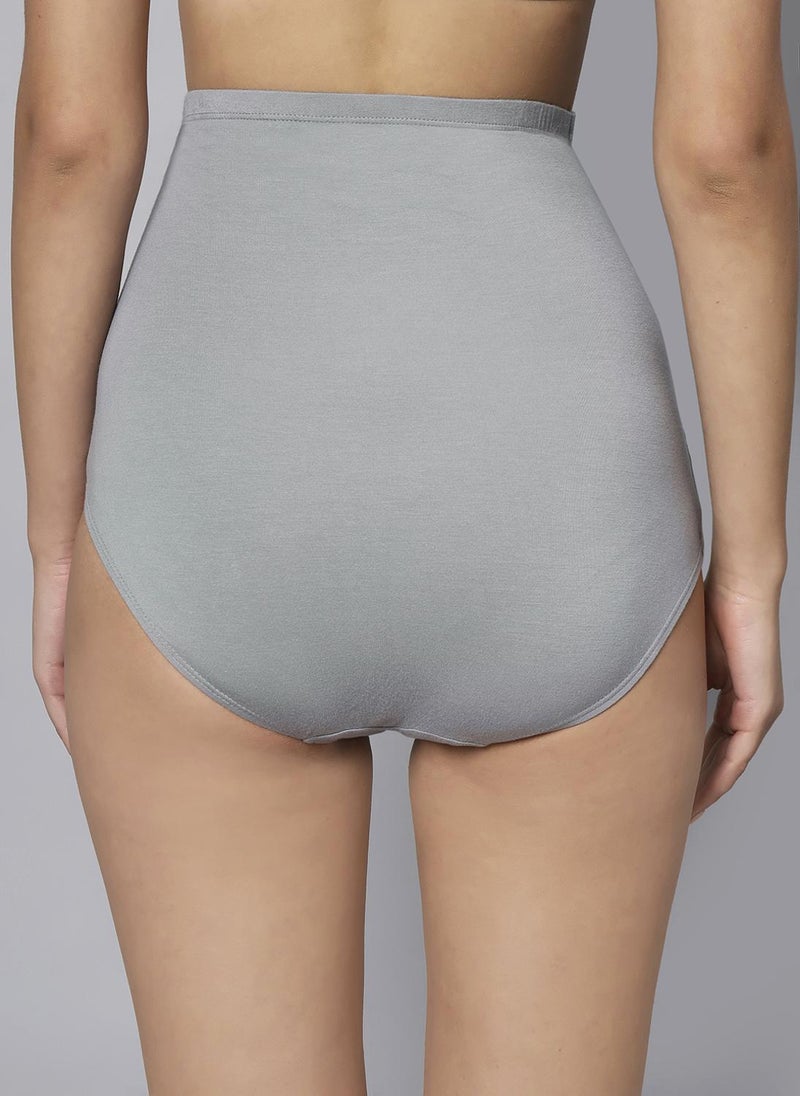 TUMMY Bamboo Cotton High Waist Maternity Panty Pack of 3 || Pregnancy & Postpartum Panties - Image 3