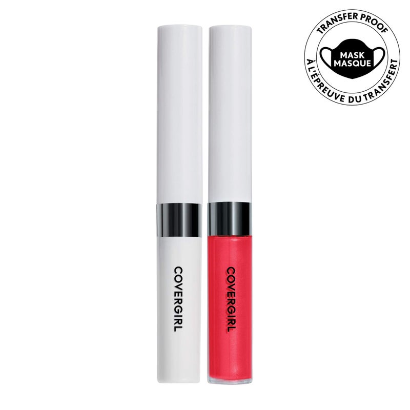 COVERGIRL Outlast All-Day Lip Color With Topcoat, 507 Ever Red-Dy - Image 2