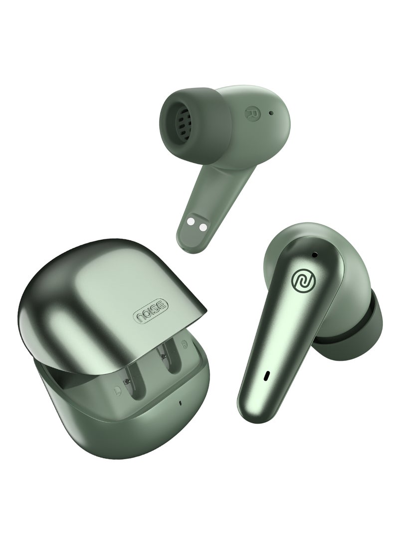 Noise Buds X Prime in-Ear Truly Wireless Earbuds with 120H of Extended Playtime, ENC for Clear Calling, Instacharge(10 min=200 min),Modern Dual Tone Finish, 11mm Driver, BT v5.3 Sheen Green - Image 1
