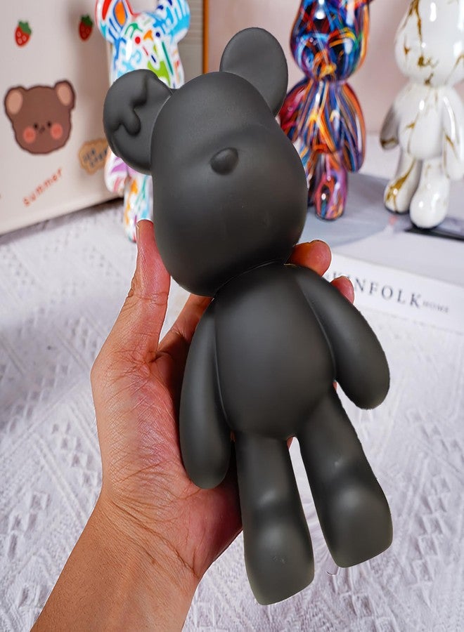 Coniuty Fluid Bear Mold for Painting, (8 Inch, Black Mold) Home Decor, DIY Bear Figure for Home Decoration - Image 4