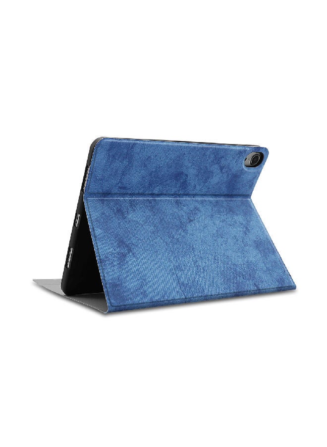 NIBEMINENT Keyboard Case Cover For Apple iPad Pro 11-Inch Blue/White  - Image 2