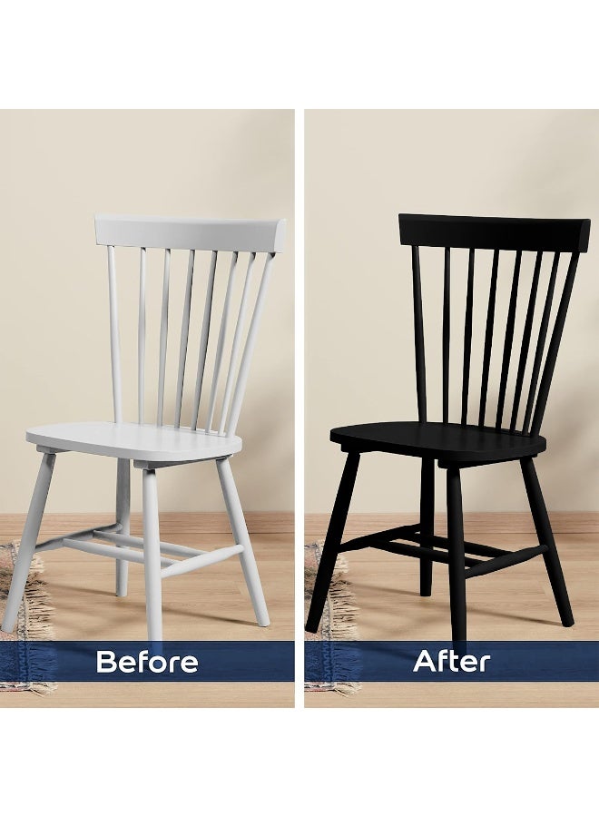 SAFI WAX Gloss Black Spray Paint 450ml Quick Drying High Gloss Finish for Metal, Wood, Plastic, Glass, Walls, DIY, Automotive, Furniture, Craft, Home Interior, Exterior, Rust Protection Coating, SFW-P-39 - Image 3