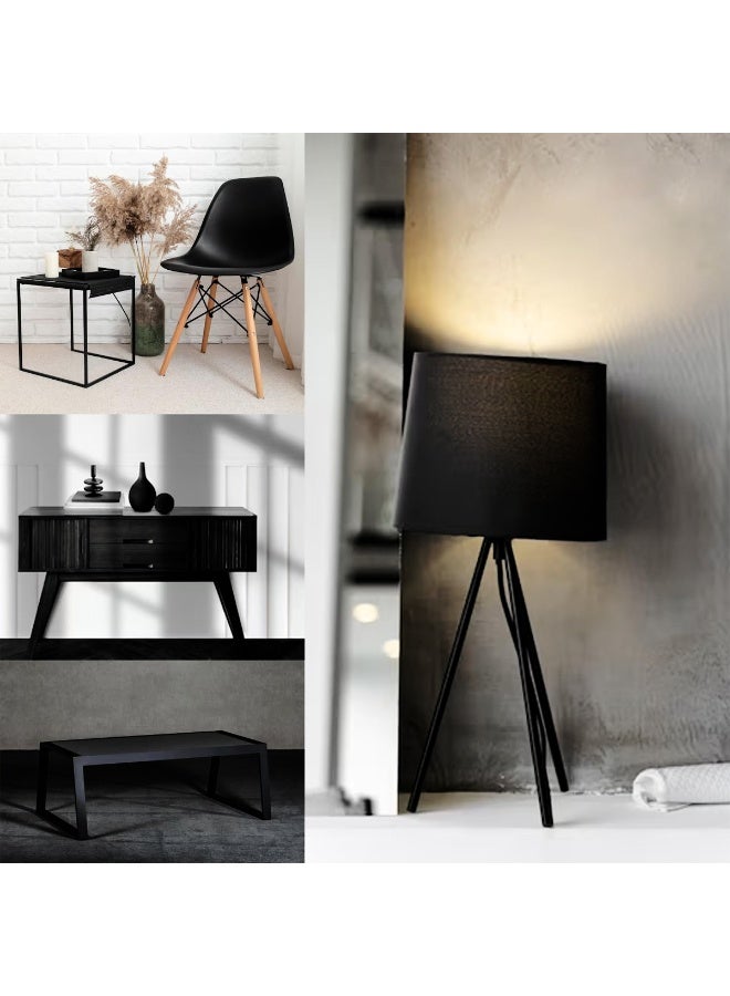 SAFI WAX Gloss Black Spray Paint 450ml Quick Drying High Gloss Finish for Metal, Wood, Plastic, Glass, Walls, DIY, Automotive, Furniture, Craft, Home Interior, Exterior, Rust Protection Coating, SFW-P-39 - Image 4