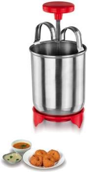 AMULAKH Amulakh Stainless Steel Medu WADA Maker with Plastic Stand  - Image 2