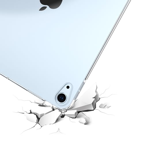 Asgens Clear Case for iPad Air 11 inch 20252024M3M2 Latest Slim Thinnest Lightweight Soft TPU Silicone Shock Absorption Protective Cover for iPad Air 11 20242025 - Image 3