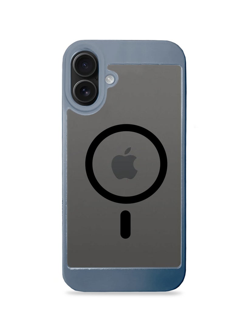 دبليو تيك غطاء الحماية النحيف من السيليكون من نوع ماجسيف أيفون 16 بلس 2024 من ماجسيف - رمادي - Image 2