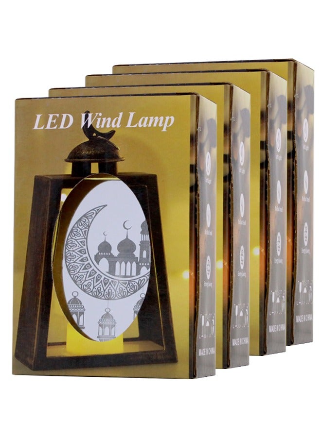 Nisf Al Qamar Illuminated Ramadan Decorative Lamps Pack OF 4 - Image 5