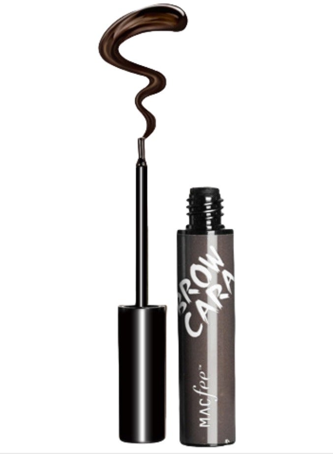 MACFEE Eyebrow Gel Peel Off - Brow Tattoo with Eyebrow Stencils, Long-Lasting & Waterproof Brow Gel for Women Create Fuller & Defined Brows Makeup - Image 1