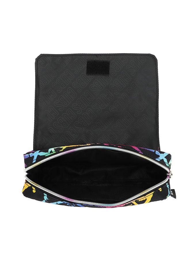 CUBS Abstract Print Waterproof pencil case pouch with flap/zip closure - Image 4