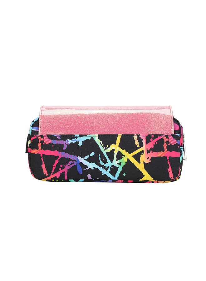 CUBS Abstract Print Waterproof pencil case pouch with flap/zip closure - Image 3