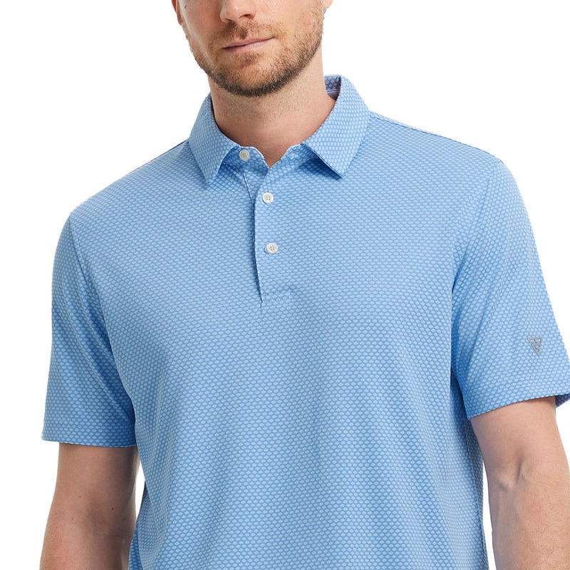 M MAELREG Golf Polo Shirts for Men Quick Dry Fit Performence Lightweight Short Sleeve Jacquard Texture Golf Shirts - Image 5